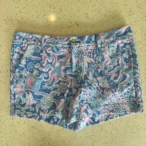 Lilly Pulitzer Callahan Shorts - Boca Blue - Size 12